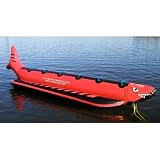 6-Passenger Inline Heavy Commercial "Red Shark" Banana Boat Water Sled