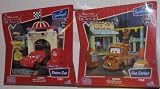 Mega Bloks Cars Piston Cup & Gas Corner Set