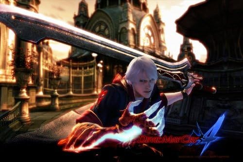 Devil May Cry DMC 1 3 4 5 Nice Silk Fabric Cloth Wall Poster Print (36x24inch)