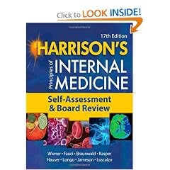 Harrison's Principles of Internal Medicine, Self-Assessment and Board Review by Charles Wiener, Anthony Fauci, Eugene Braunwald and Dennis Kasper