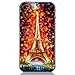 Imarkcase Retro Series Iphone 4 4s Cover Case Personality Customization Colored Painting Polycarbonate Cute Eiffel Tower