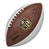 Wilson NFL Autograph Football, Brown/White