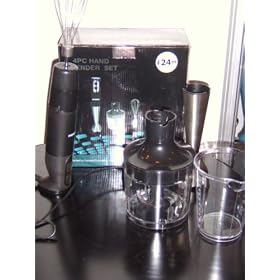 Hyundai 4 Piece Food Processer Blender,chopper and Whisks