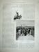 1886 New Zealand Albert Park Old Windmill People Print