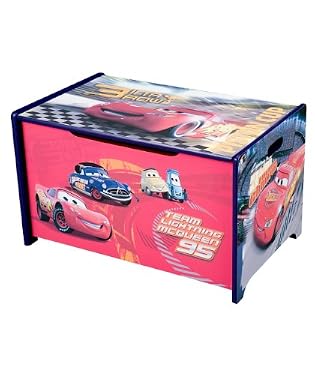 Cars Wooden Toy Box 