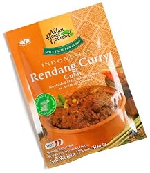Asian Home Gourmet Indonesian Rendang Curry, 1.75-Ounce Pouch (Pack of 12)