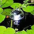 Solar Power LED 7 Colors Changing Float Globe Outdoor Wedding Birthday Barbecue Party Bedroom Decor