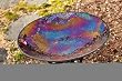 Multi-colored Mosaic Birdbath