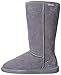 BEARPAW Women's Eva Tall Snow Boot,Charcoal,6 M US