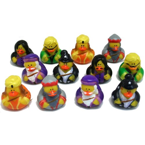 12 pc - Wizard Rubber Duckys