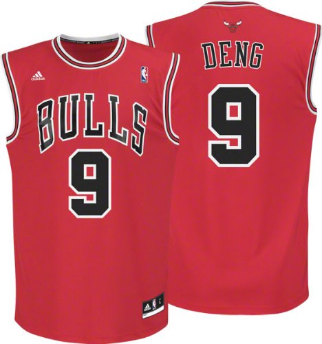 Luol Deng Red Adidas 2010 Revolution 30 NBA Replica Chicago Bulls Youth Jersey