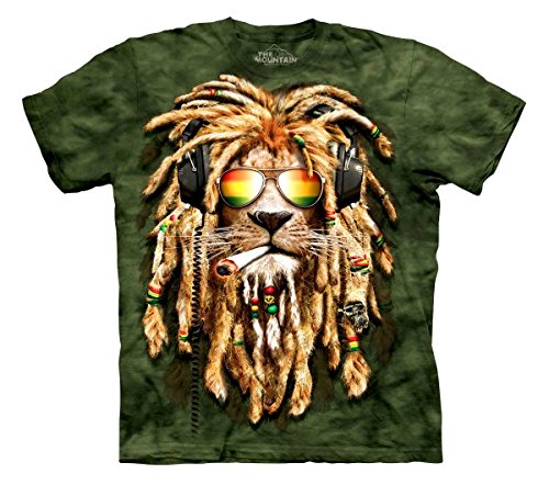 The Mountain Smokin' Jahman Adult T-shirt