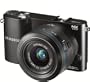Samsung NX1000 Systemkamera (20 Megapixel, 7,6 cm (3 Zoll) Display) inkl. 20-50mm F3.5-5.6 ED II Objektiv schwarz