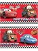Disney Pixar Cars Border 8" Red Self Adhesive