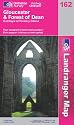 Gloucester and The Forest of Dean (Landranger Maps): Caerloyw a Fforest y Ddena (OS Landranger Map)