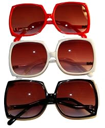 Retro Oversized Square Frame Fashion Sunglasses