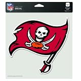 NFL Tampa Bay Buccaneers 8-by-8 Inch Diecut Colored Decal