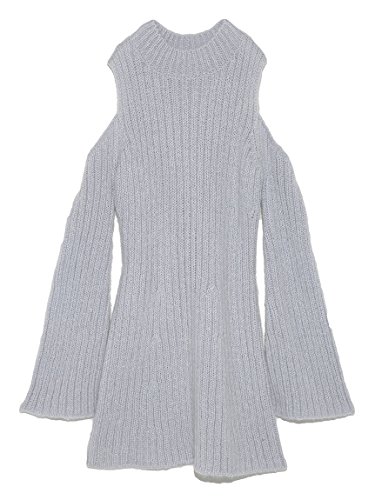 (スナイデル)snidel モヘア肩あきニットミニワンピース