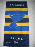 ST. LOUIS BLUES 100% Cotton Full Size 30 by 60 BEACH / BATH TOWEL by Terisol