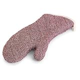 The Pampered Chef Exclusive Oven Mitt in Burgundy Color #1329