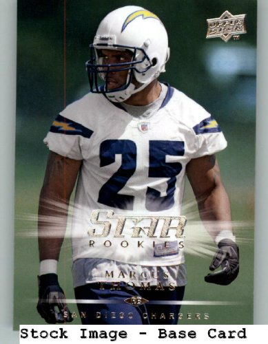 2008 Upper Deck #288 Marcus Thomas - San Diego Chargers (RC - Rookie Card) (Football Cards)