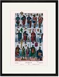 Black Framed/Matted Print 17x23, Roman Armament
