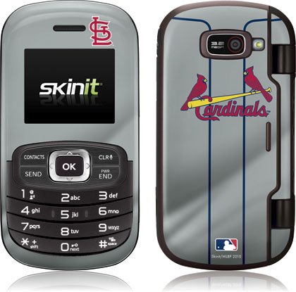 Skinit St. Louis Cardinals Alternate/Away Jersey Vinyl Skin for LG Octane VN530