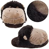 Pillow Pet Monkey Slippers for Girls L 2-3 Pillow Pet Monkey Slippers for Girls L 2-3