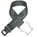 Recycled Fashion Airline Seatbelt Belt With Real Recycled Airplane Seat Belt Buckle!