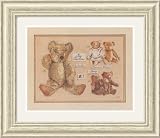 My Teddies (10) Framed Art Print by Laurence David,24.6 in. x 21.1 in. Framed