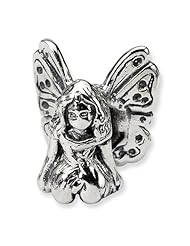 Sterling Silver Fairy Charm Bead Fits Pandora Chamilia Biagi Bracelet
