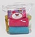 Sunshine Gift Baskets - Baby Bath Robe Gift Set with a Handy Pack (Pink)