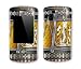 Robotic Gold Design Decal Protective Skin Sticker for LG Shine