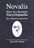 Notes for a Romantic Encyclopaedia: Das Allgemeine Brouillon (Suny Series, Intersections: Philosophy and Critical Theory)