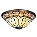 Kichler Lighting 340001 Dunsmuir Collection Tiffany Universal Art Glass Bowl