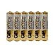 Six AAA Alkaline Batteries for Streamlight Argo, Trident, Septor Headlamps