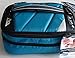 Ultra High Performance Expandable Lunch Pack Bag Double Capacity with Removable Compartments & Ice Pack (Blue)