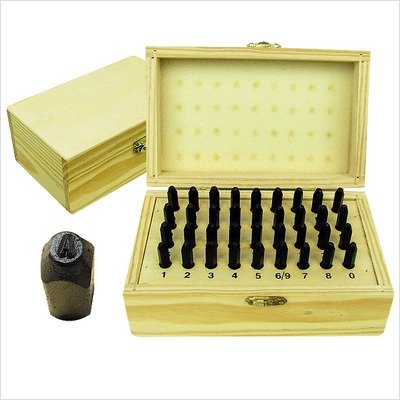 Deluxe 36 Piece Letter & Number Stamping Set