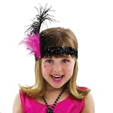 Pink Flapper Child Headband Child (One Size)