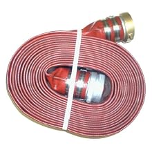 Eagleflo Eagle PVC Discharge Hose Assembly, Red, Male X Female (CXE) Camlocks