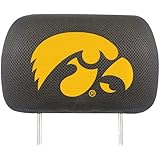 FANMATS NCAA University of Iowa Hawkeyes Polyester Head Rest Cover
