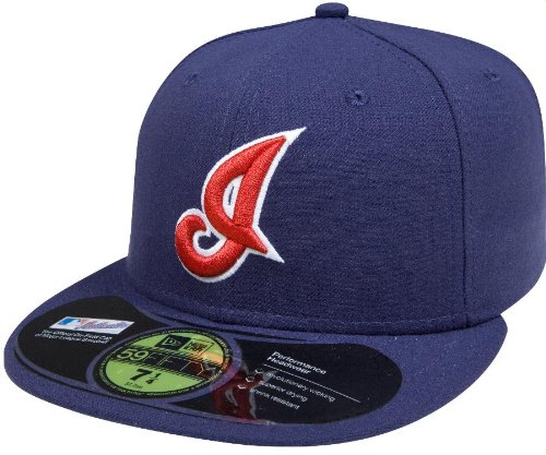 Cleveland Indians Authentic On Field Alternate 59FIFTY Cap,Navy (7 1/4)