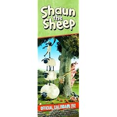 Official Shaun the Sheep Slim Calendar 2012