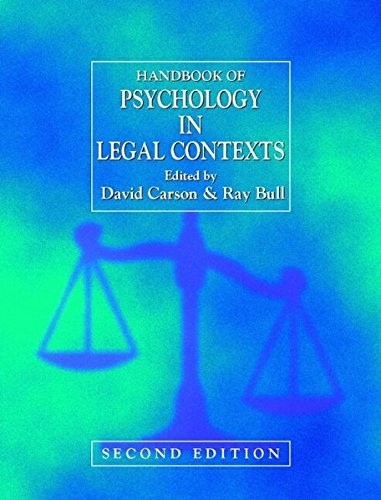 Handbook of Psychology in Legal ContextsFrom Wiley Handbook of Psychology in Legal ContextsFrom Wiley