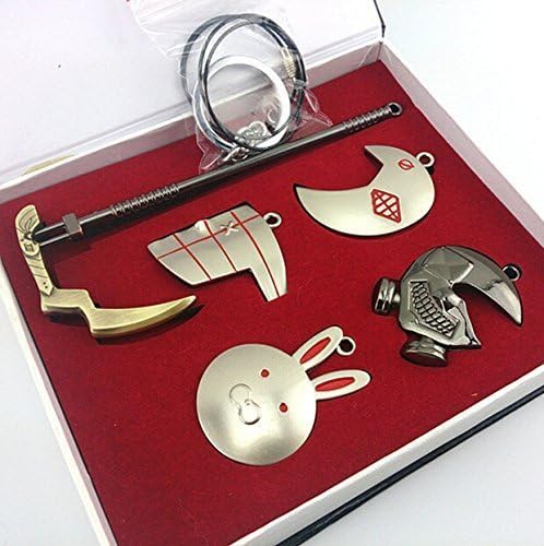 Charm Gift Tokyo Ghoul Cosplay Weapon Necklace 5 Pcs One Set by Charm Gift