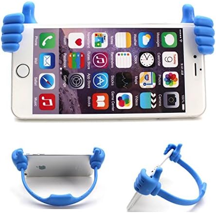 Hands-Free Viewing and Desktop Stand for Smartphones and Tablets. You can use this with iPhone 6 Plus 5s 5c 4s Samsung Galaxy S6 S6 Edge S5 S4 S3 Note 4 3 Nexus LG Nokia Xperia Moto Oneplus One+ HT, iPad Air 2/iPad 2 3 4/iPad Mini, Tablet PC, Samsung Galaxy 5/S4/S3/S2/Note4/Note3/Note2, HTC ONE M8 816, Blackberry, Sony Xperia, Motorola Droid, Oneplus one etc. (BLUE)