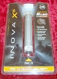 X5 LED Flashlight, Two 123A Lithium Batteries, Titanium