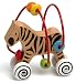 Happy Zebra Bead Frame Play Toy on Wheels