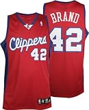 Baron Davis Jersey: adidas White Swingman #1 Los Angeles Clippers Jersey - Large