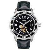 Timex Ladies Sport Luxury Automatic Black Leather StrapWatch #T2M509 by Timex